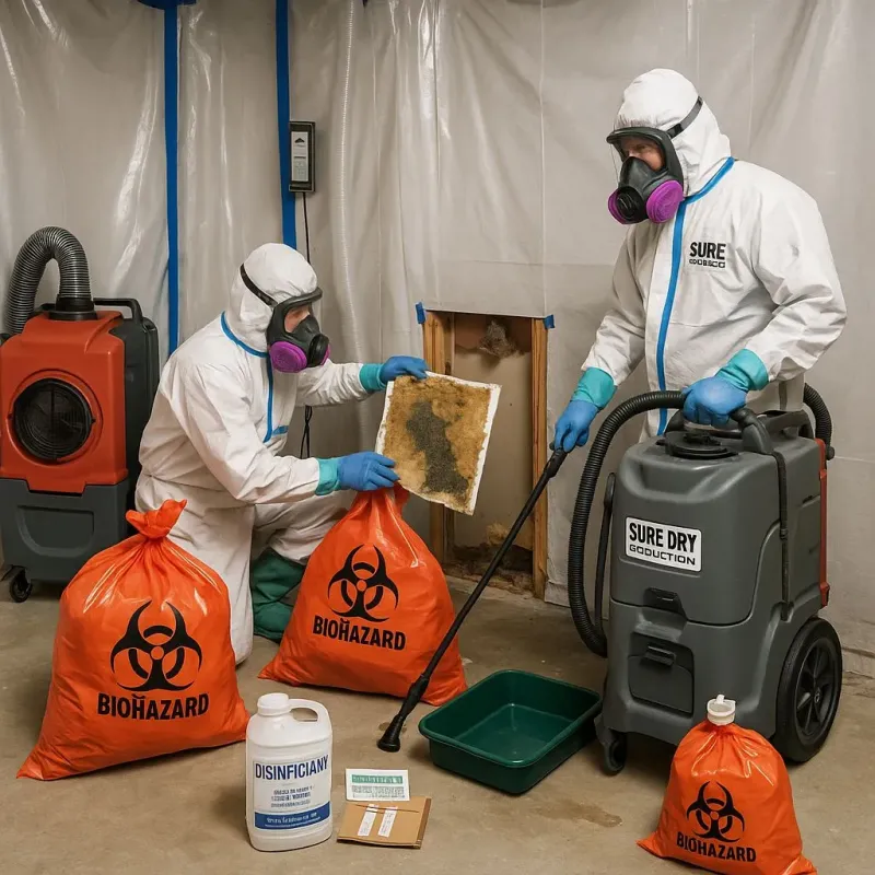 Contaminated Water Handling Protocols process in Manchaca, TX